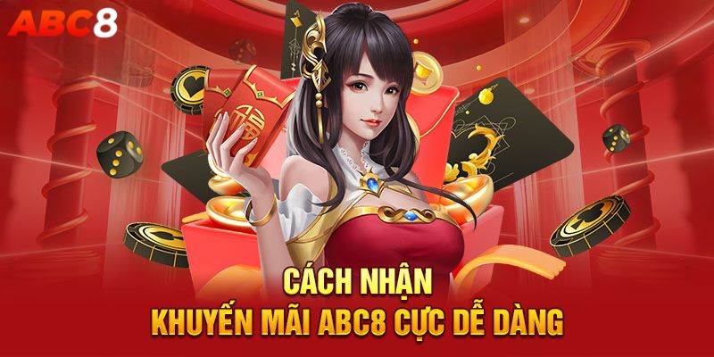 Hướng dẫn nhận khuyến mãi ABC8